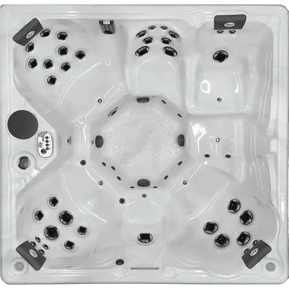 The King Ultra Hot Tub by Royal Spa Six Person Hot Tub | Hot Tub for Tall People | Made in the USA