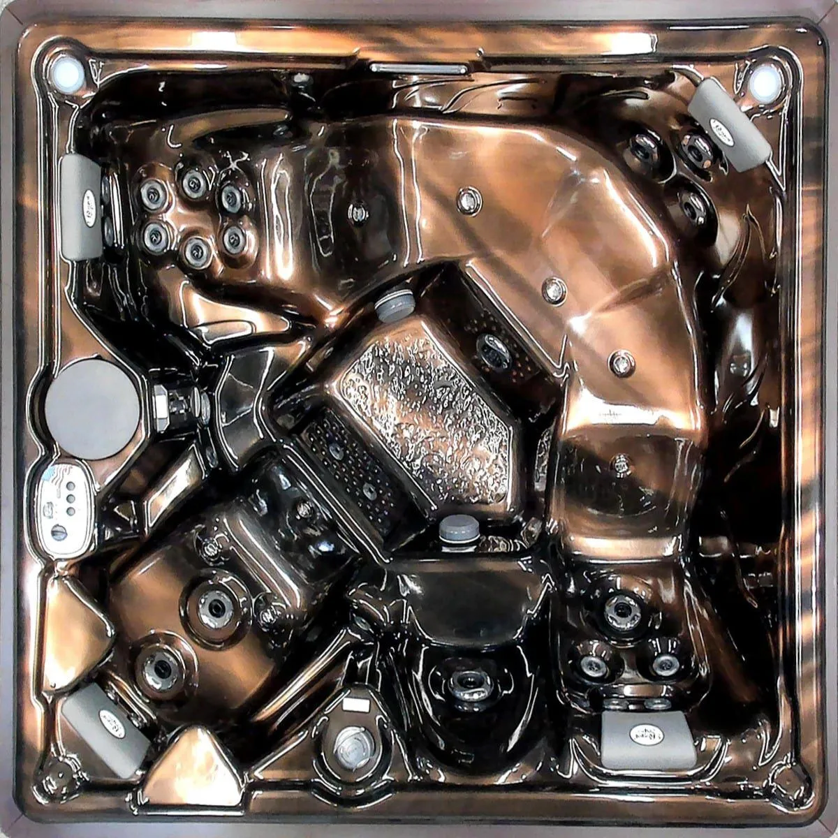 The Regal - Mid-sized Hot Tub in Copper