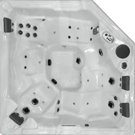 The Majesty Hot Tub by Royal Spa 6 Person Hot Tub for Tall People | Made in USA