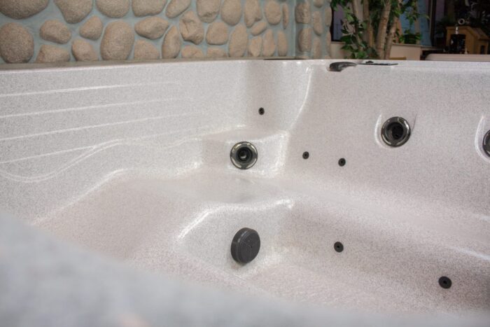 The Knight Compact Hot Tub from Royal Spa (Side)