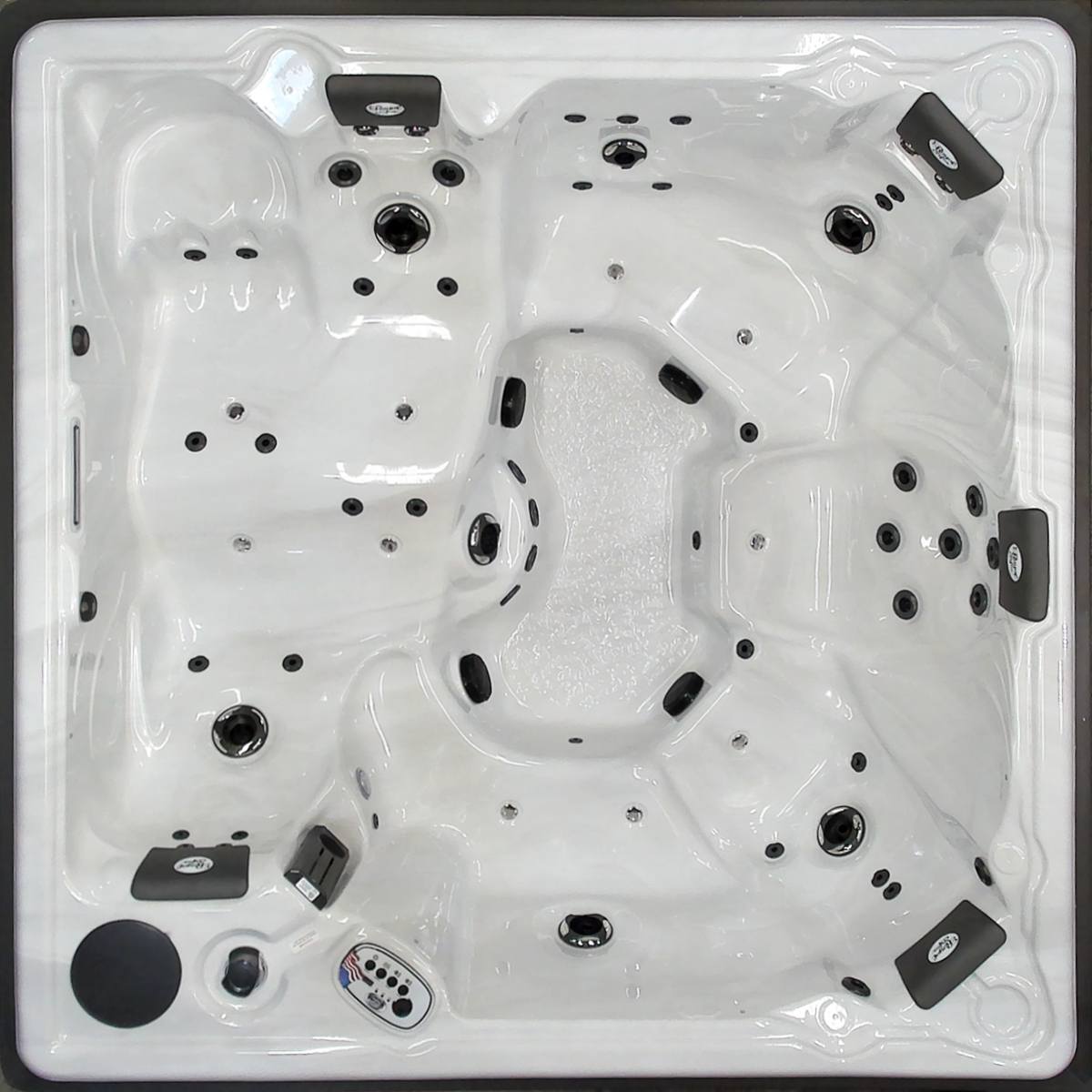 The Emperor II Hot Tub from Royal Spa (Marble)