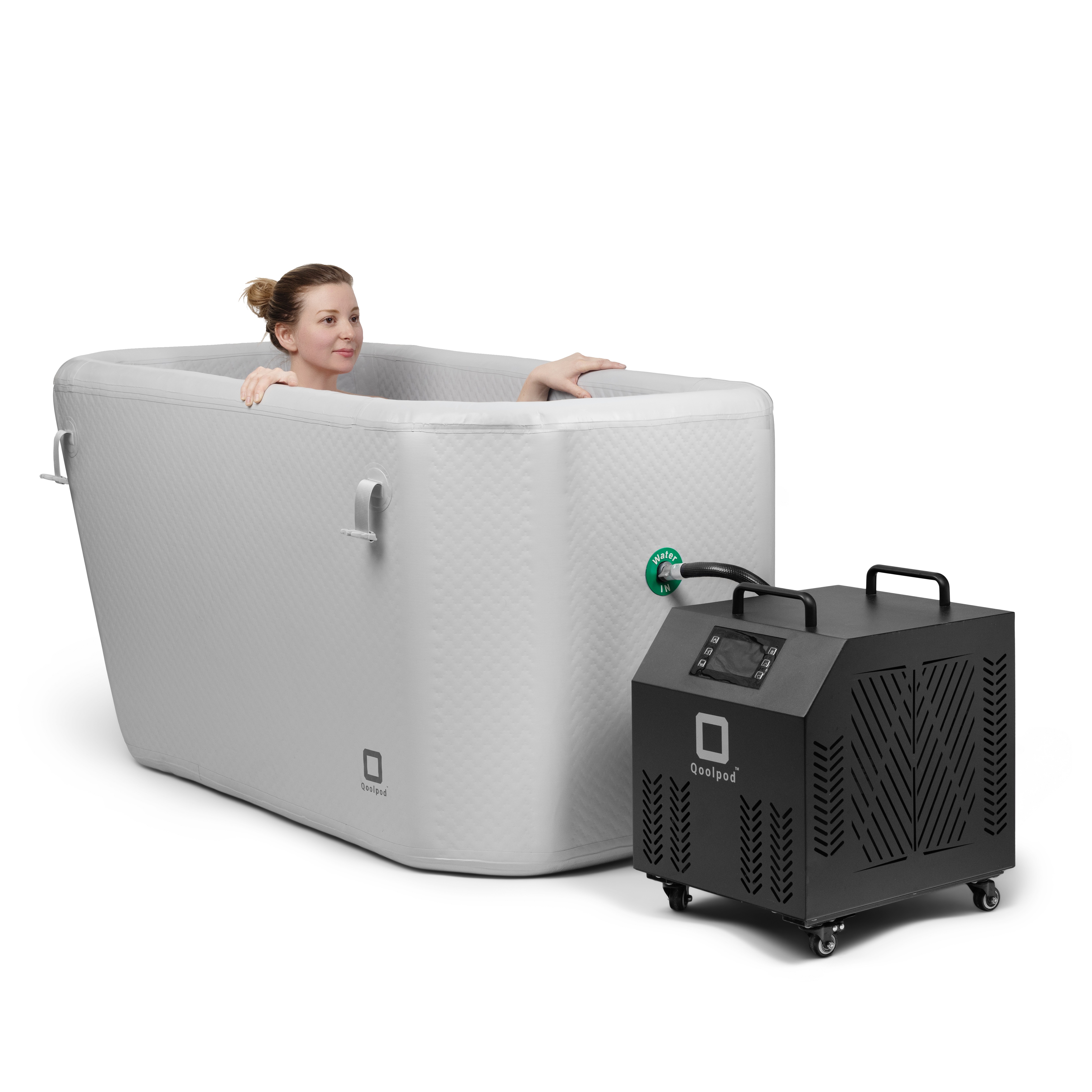 Qoolpod Air Portable Inflatable Cold Plunge with Chiller