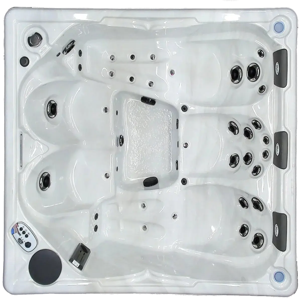 The Empress Hot Tub by Royal Spa 5 Person Hot Tub Spa | Made in the USA