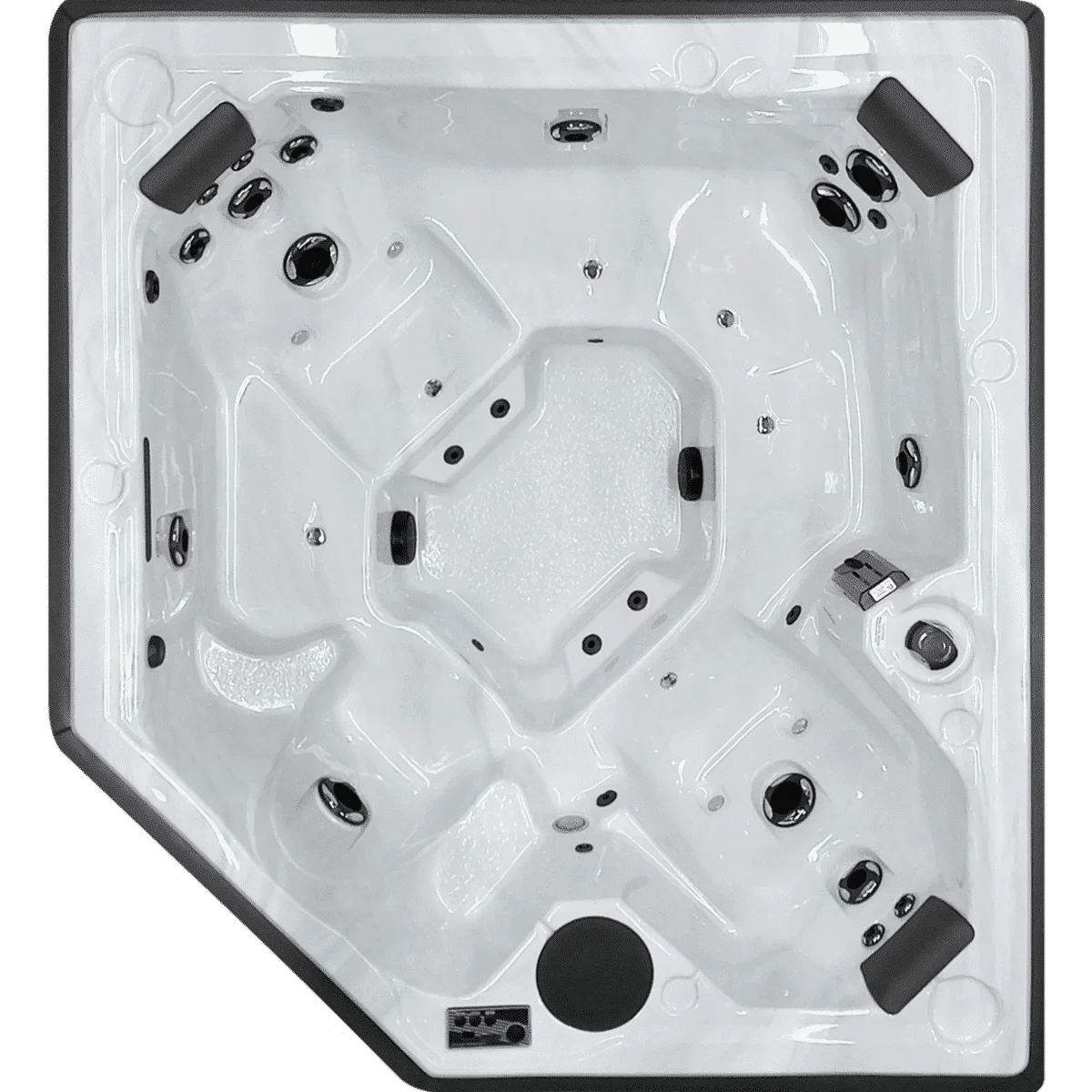 The Jewel Hot Tub by Royal Spa 5 Person Hot Tub Spa | Made in the USA