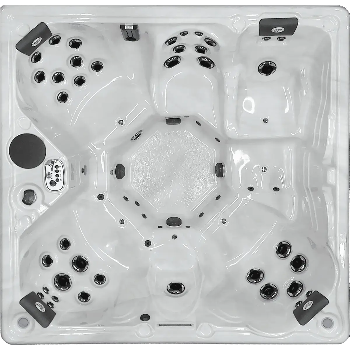 The King Ultra Hot Tub by Royal Spa Six Person Hot Tub | Hot Tub for Tall People | Made in the USA