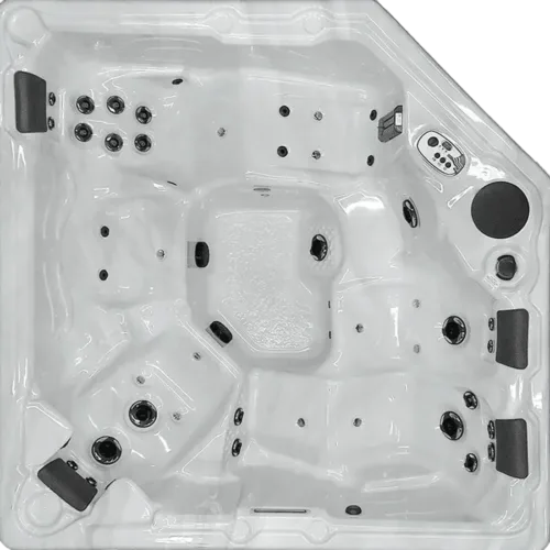 Majesty 15 The Majesty Hot Tub by Royal Spa 6 Person Hot Tub for Tall People | Made in USA