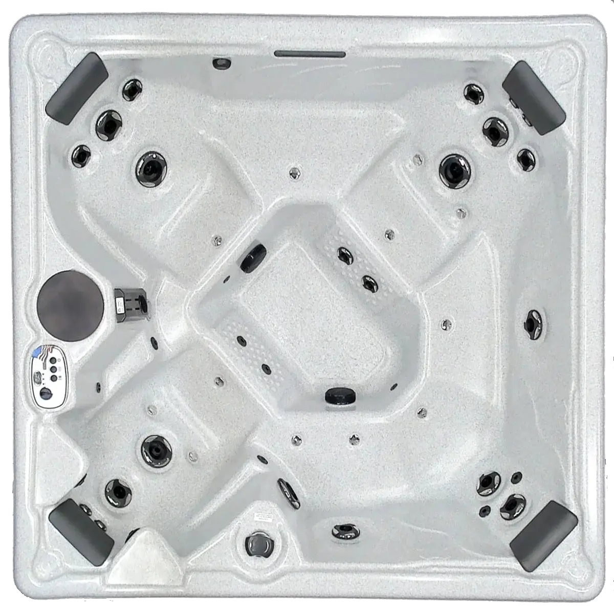 The Royalty II Hot Tub by Royal Spa Hydrotherapy Hot Tub | 6 Person Capacity | Made In The USA