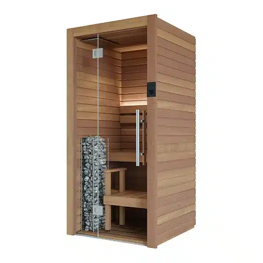 Auroom Cala Mini compact indoor sauna cabin Kit