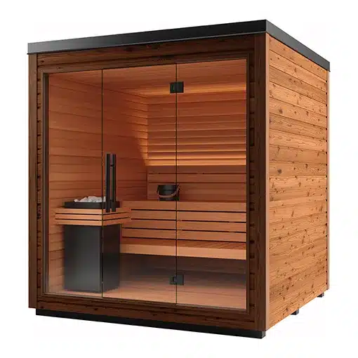 Auroom Mira L outdoor sauna cabin Kit