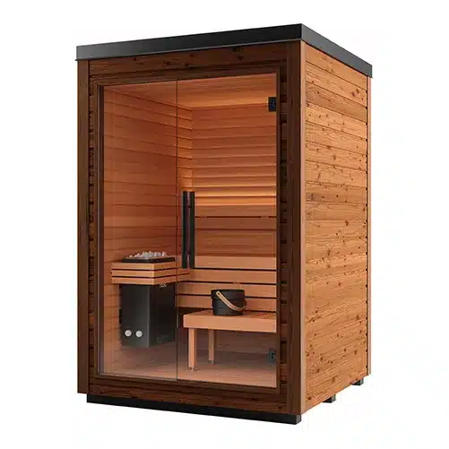 Auroom Mira S outdoor sauna cabin Kit