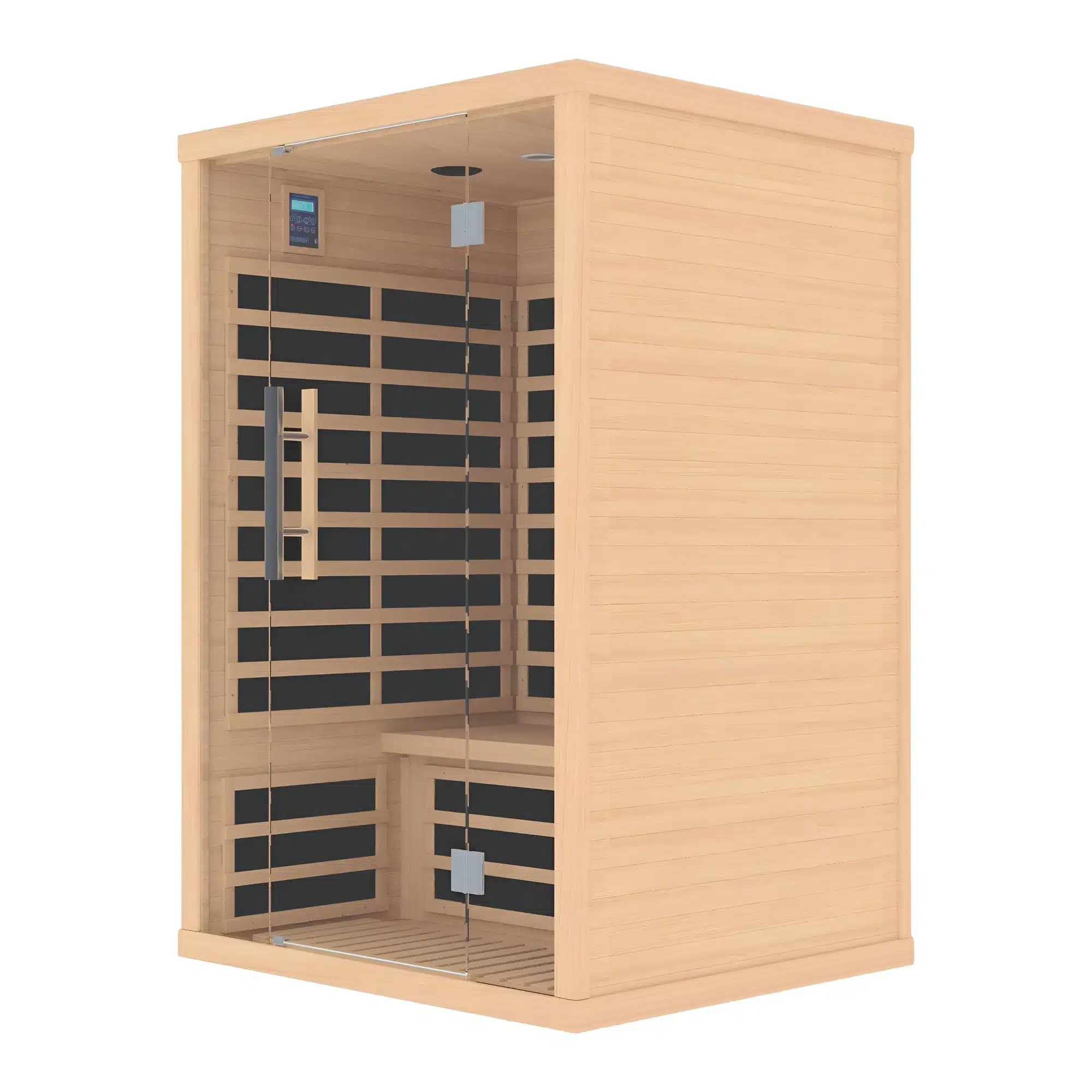 FINSAUNA Fiera IR 200 sauna, front angle