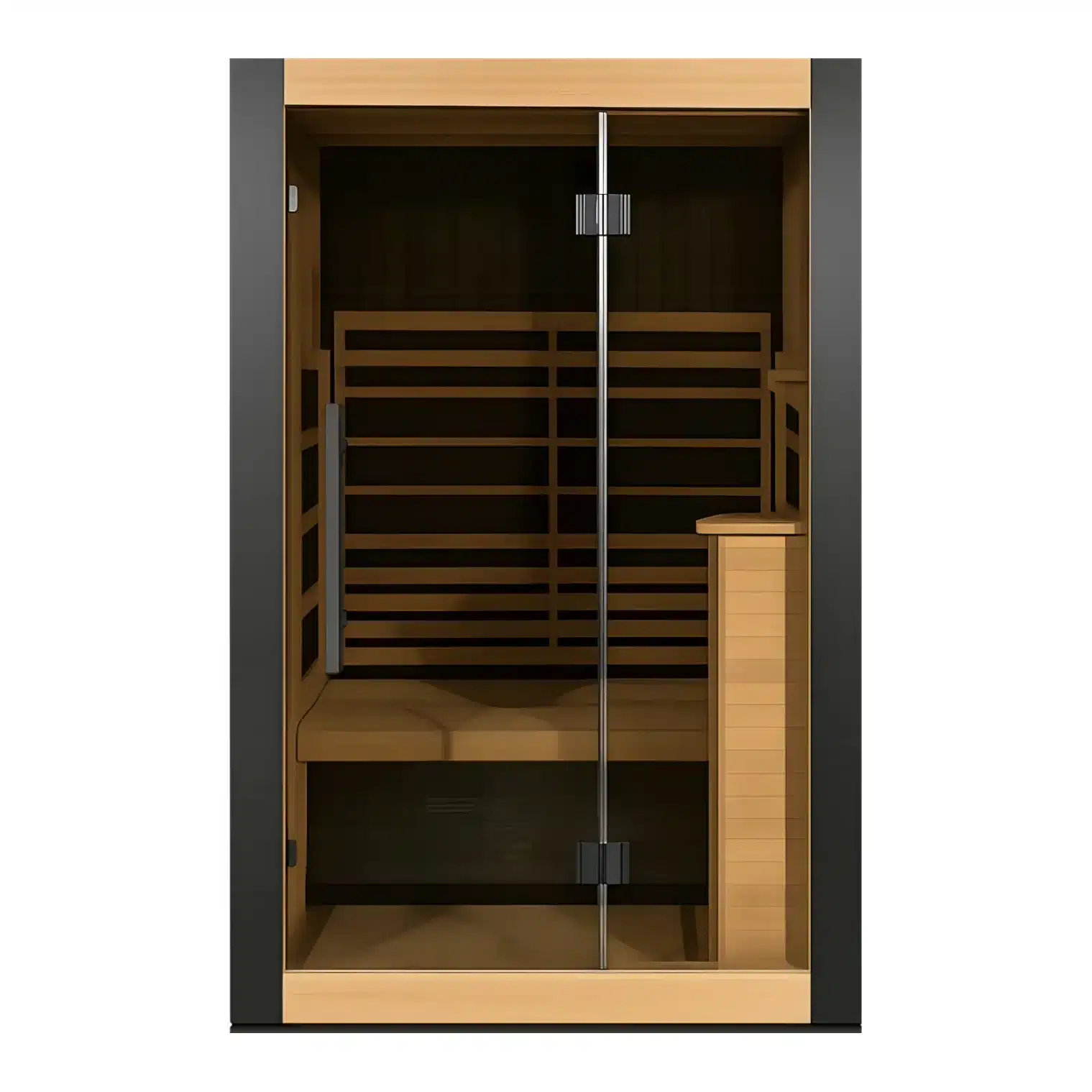 FINSAUNA Radia IR 200 sauna, front view
