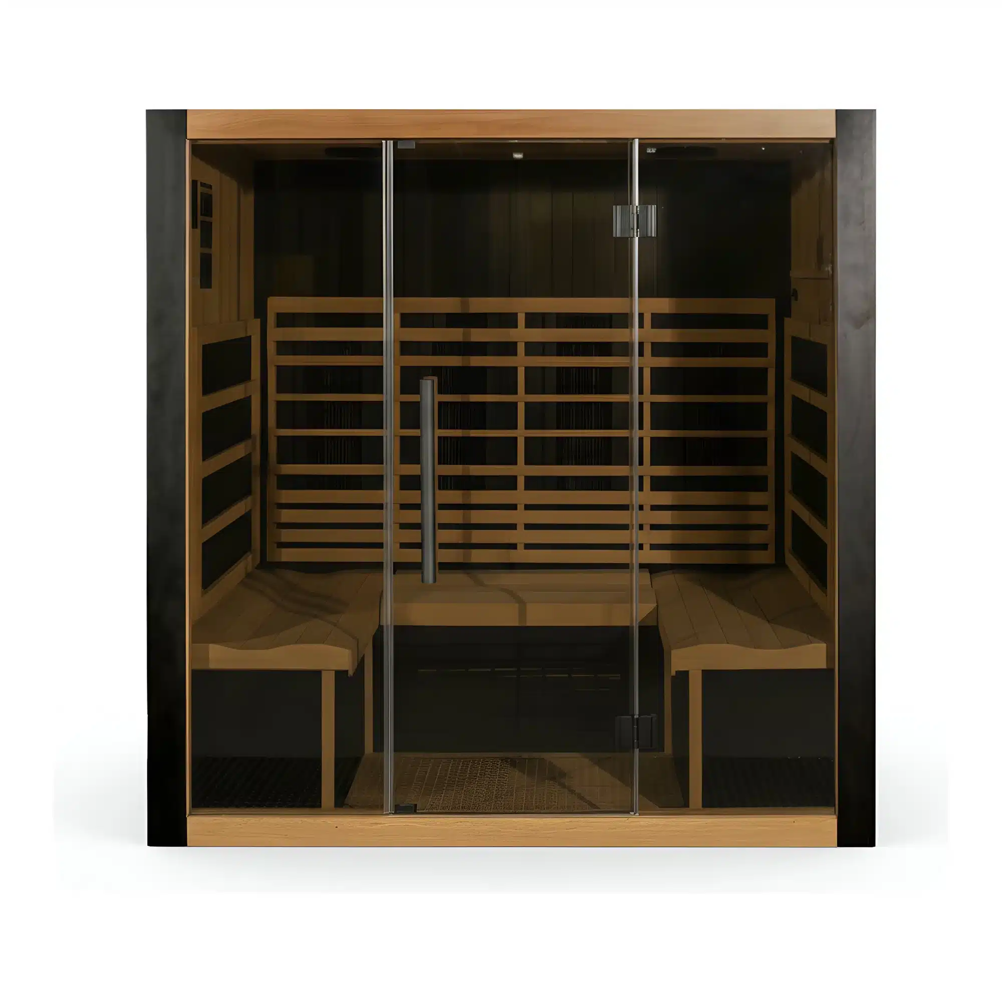 FINSAUNA Radia IR 400U sauna, front view