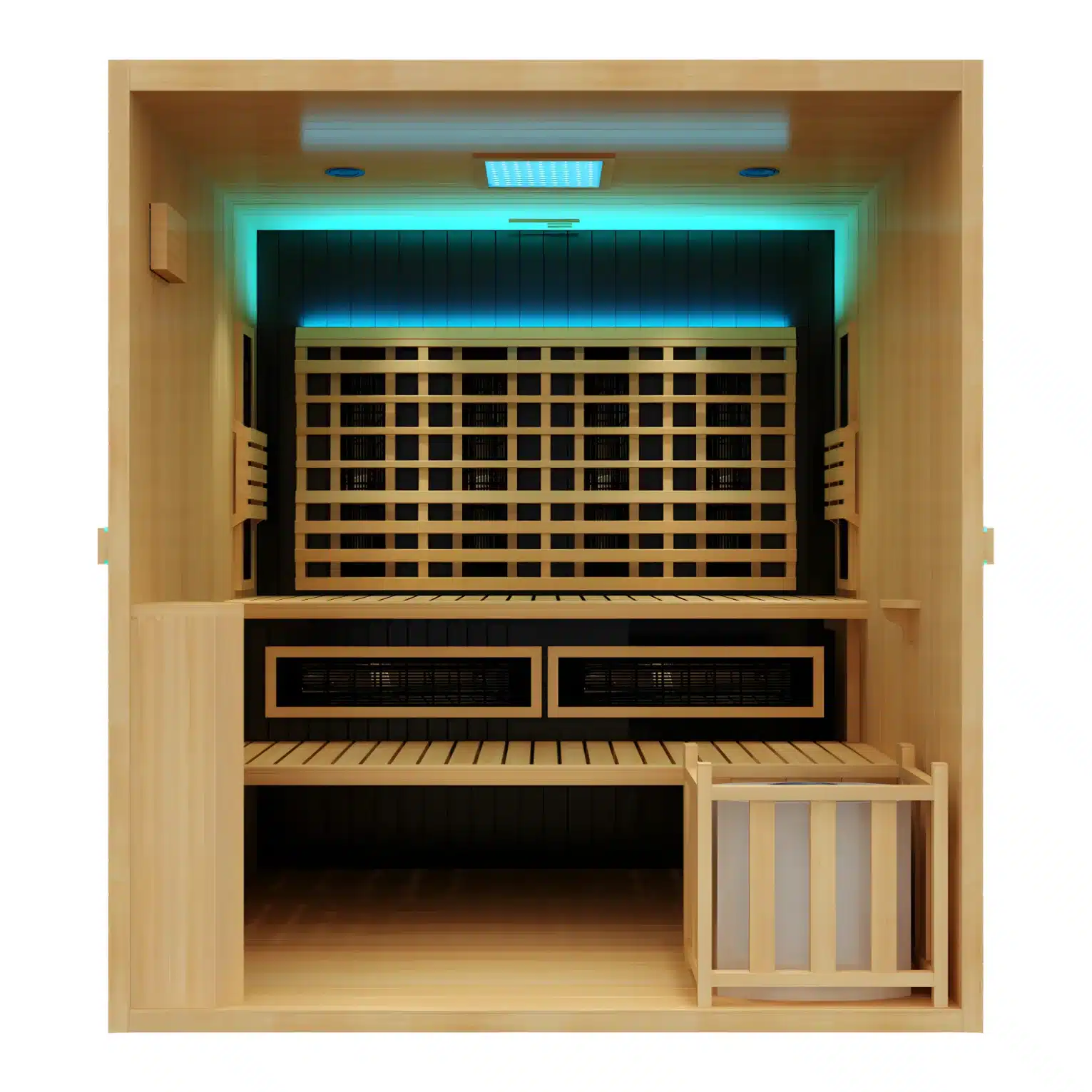 FINSAUNA Radia TIR 400 sauna, front view
