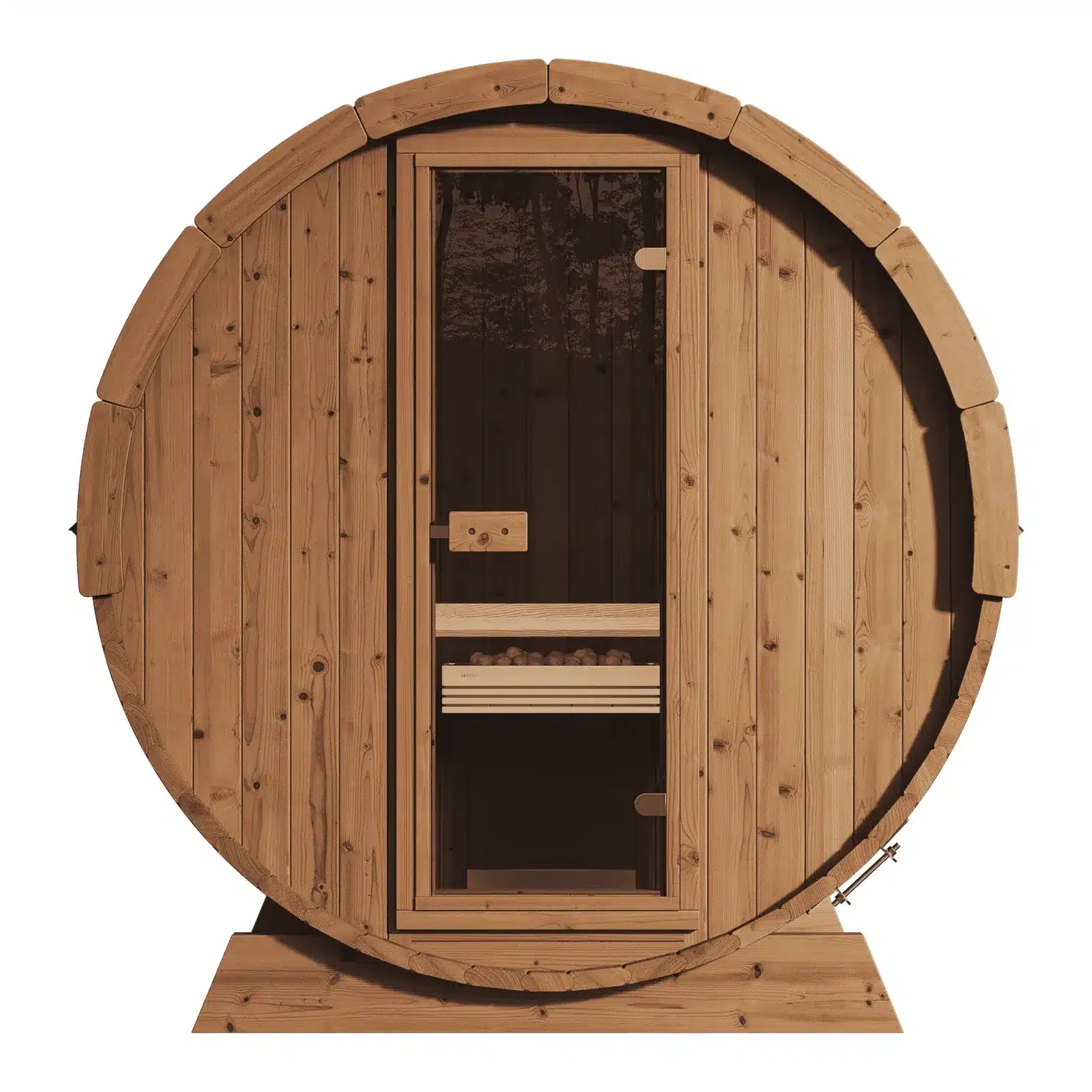 FINSAUNA Reviva 400 4-person barrel sauna
