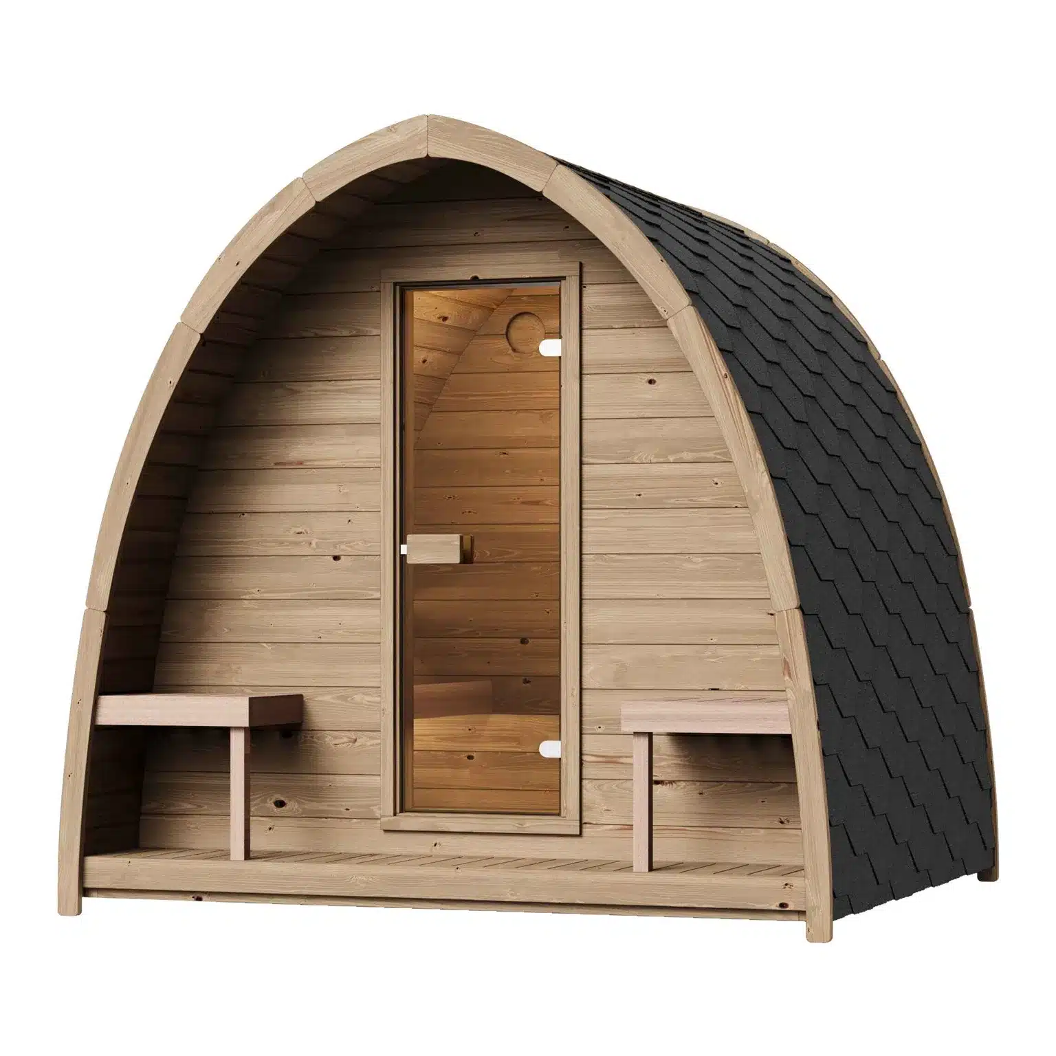 FINSAUNA Reviva Pod 500 6-person outdoor Pod sauna