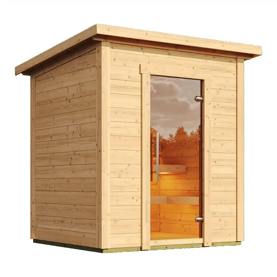 FINSAUNA Vivida 400 4-person outdoor sauna