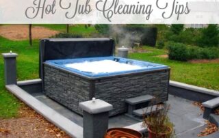 cleaning hot tub tips