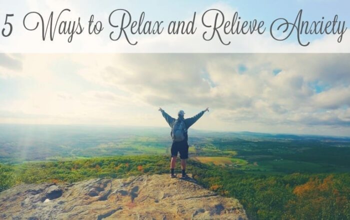 ways to relax anxiety